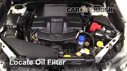 Oil & Filter Change Subaru Forester (2014-2018) - 2016 Subaru Forester
